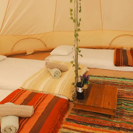 Luxury tent Festival Glamping At The Drum - Glamping Village Edinburgh