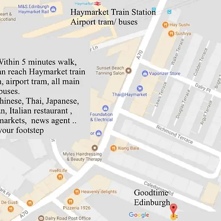 Haymarket Hub - 3 Min To Bus, Tram & Train Edinburgh