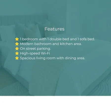 Charming 1 Bdr In - Sleeps 3 - Free Parking 에든버러