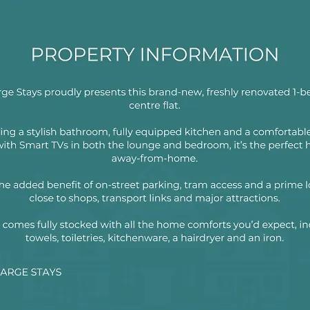Newly Refurbished | | 3 Guests * Edinburgh