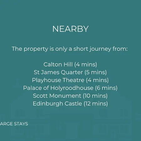 Newly Refurbished | | 3 Guests * Edinburgh