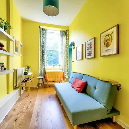 Apartamento Bright And Airy In Canonmills Edimburgo