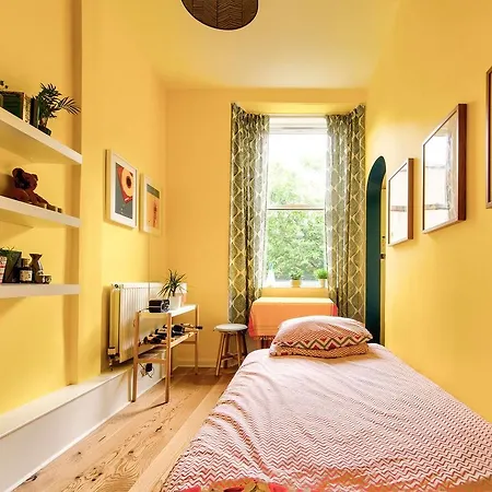 Apartamento Bright And Airy In Canonmills Edimburgo