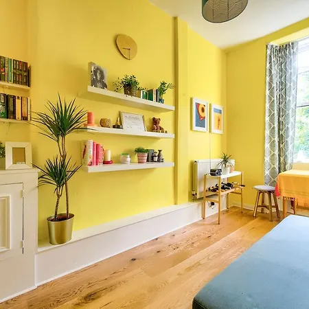 Bright And Airy In Canonmills Apartamento *