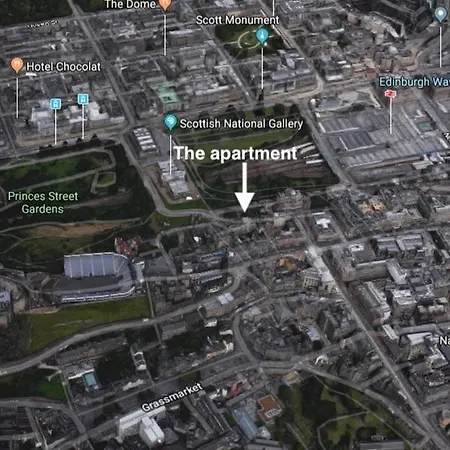 Apartment Amazing Views! North Bank Street Luxury Edinburgh