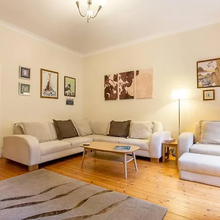 Daire Bright & Spacious Classic West End Edinburgh
