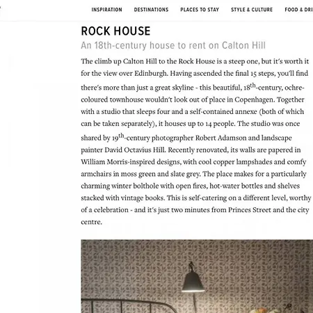 The Rock House - Historic Gem In The Heart Of The City בית נופש אדינבורו