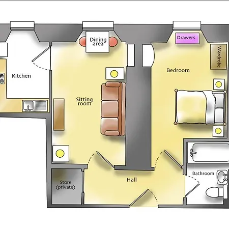Artist's Flat Near Castle Apartment *