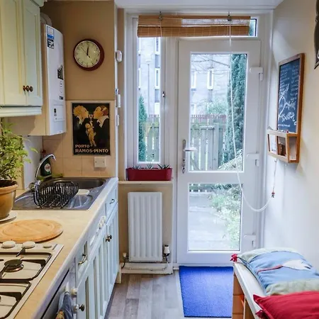Stockbridge Flat With Garden Edimburgo