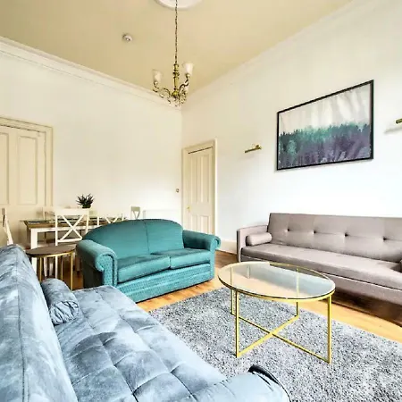 Spacious 3br West End Georgian Édimbourg