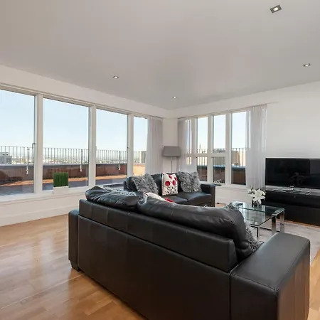 Luxury Penthouse 公寓 爱丁堡