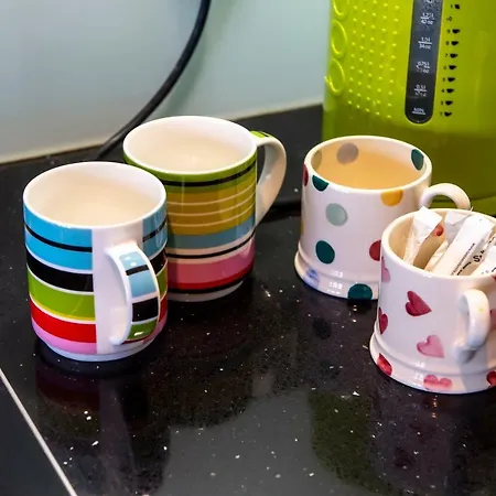 Modern Flat With Fantastic Views By The Royal Mile アパート エディンバラ