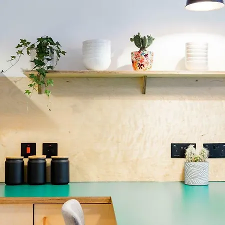 アパート The Plywood Flat, Modern Style In A Traditional Tenement