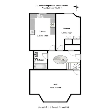 Cosy 1 Bed Flat In Broughton, * Edinburgh