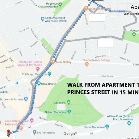 Ideal Location With Free On-site Private Parking 아파트 에든버러