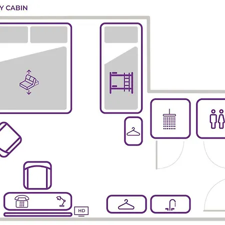 ホテル Yotel 4*