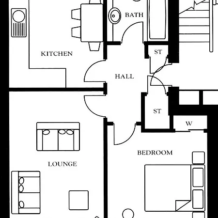 Apartamento Amazing - Annandale St Near The Playhouse - Free Parking *