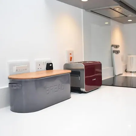 Modern 2br Close To Murrayfield Stadium W Parking 公寓 爱丁堡