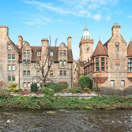 Private Entrance By The Water Of Leith Apartment *