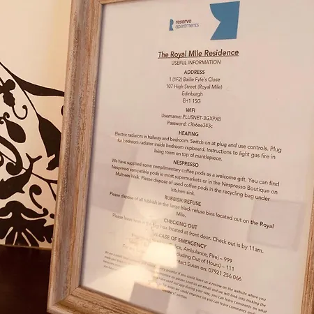 Apartament The Royal Mile By Reserve *