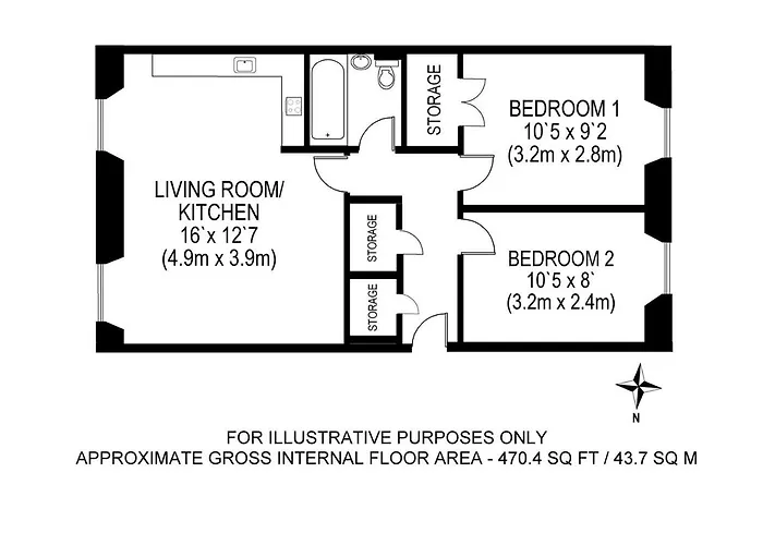 Lejlighed Blair St Burns Old Town *