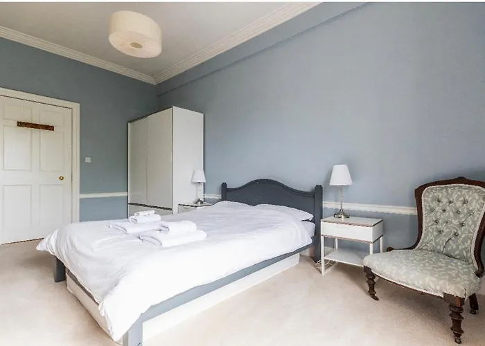 New Town With Castle View