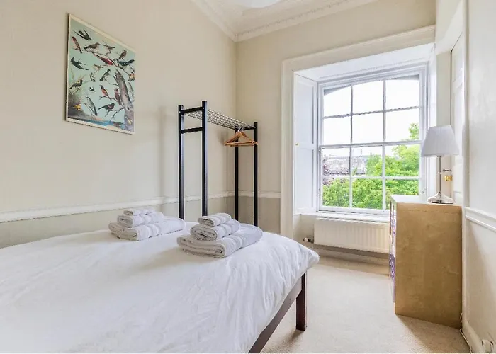 New Town With Castle View