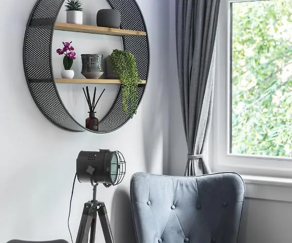 Apartamento Centre Stylish With Free Parking Edimburgo