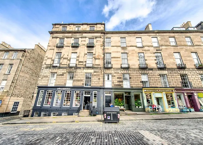 Joivy Bright & Spacious In Stockbridge 公寓 爱丁堡