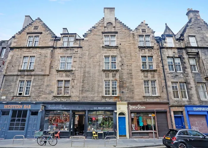 アパート Walkable 1br Near Castle, Grassmarket, Food エディンバラ