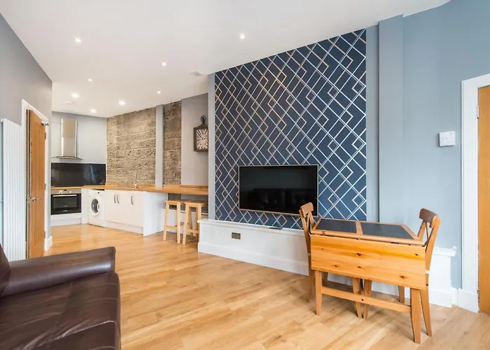 Castle Apt, Modern, Daire Edinburgh