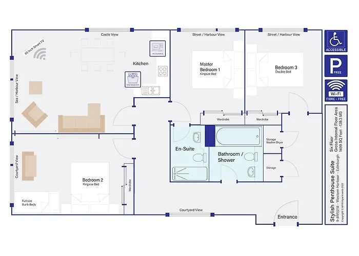 Lägenhet Stylish Penthouse *