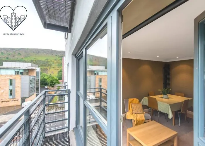 Apartament Royal Mile & Arthur's Seat Apt With Private Parking *