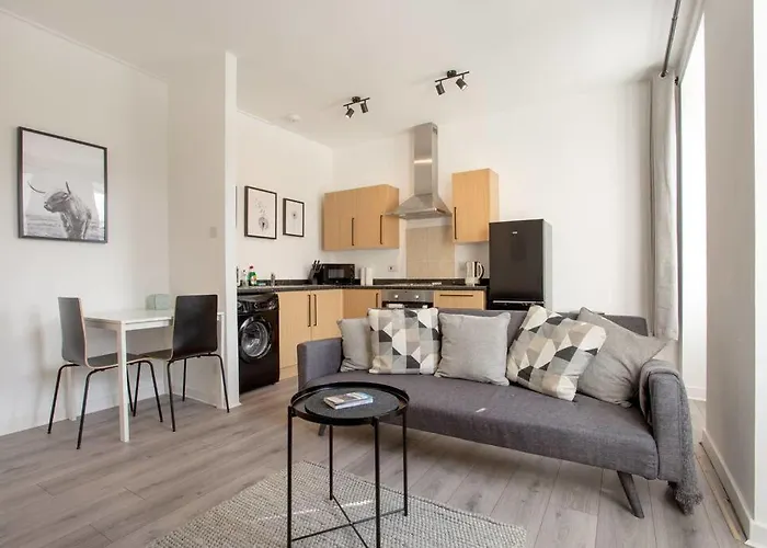 Modern & Bright 1 Bed For 4 Close To Centre! Édimbourg