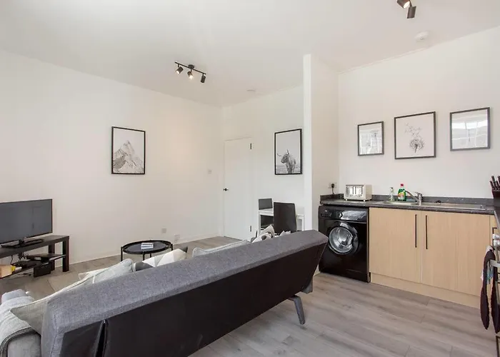 Modern & Bright 1 Bed For 4 Close To Centre! Édimbourg