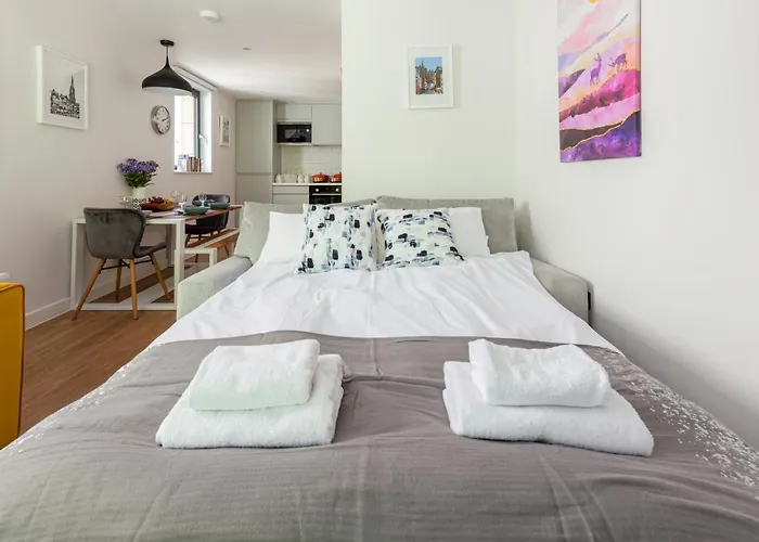 아파트 Castle View Luxury 1 Bed *