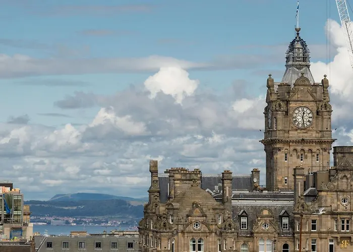 公寓 Stunning Panoramic Views: Heart Of The Royal Mile 爱丁堡