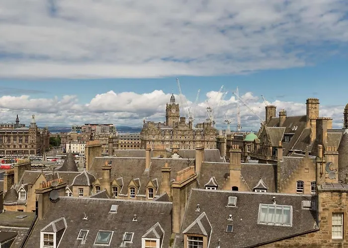 公寓 Stunning Panoramic Views: Heart Of The Royal Mile 爱丁堡