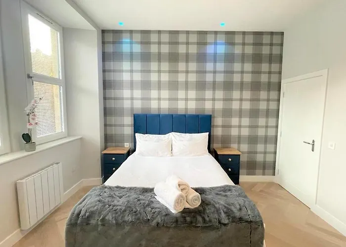 דירה Luxury Reno'd 1 Bed Nr Bruntsfield & The Meadows אדינבורו
