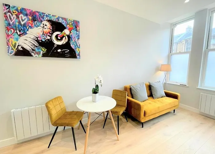 Apartamento Chic, Newly Reno'd 1 Bed Open Plan, Nr The Meadows Edimburgo