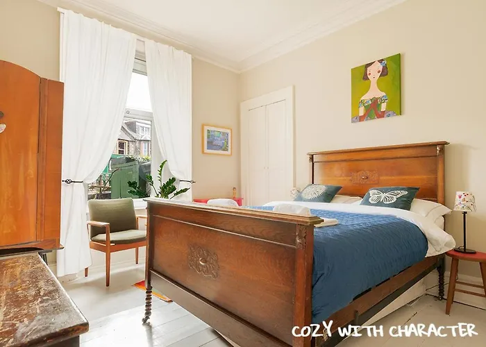 Cozy With Character Vibrant Style Flat At Leith Links Park * Edinburgh