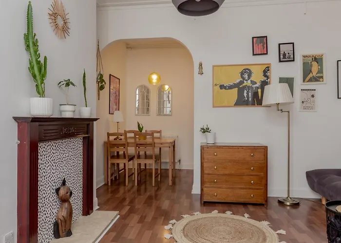 Stylish Flat In With Private Garden * 爱丁堡