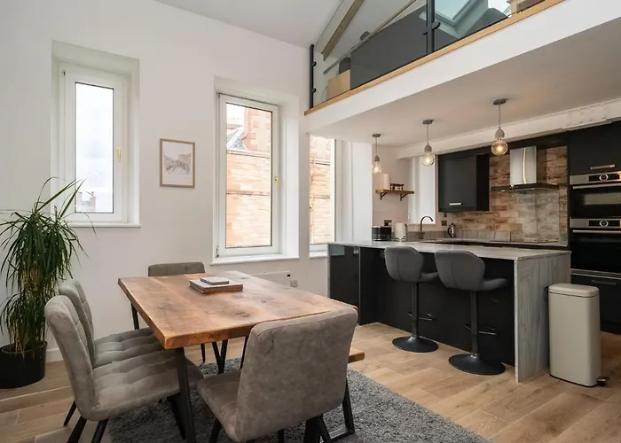 شقة 2bd Loft Style - - Free Parking - Pass The Keys