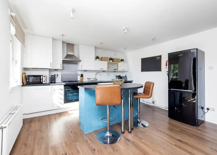 Apartmán Joivy Modern 2 Bed Flat Near Murrayfield Stadium *