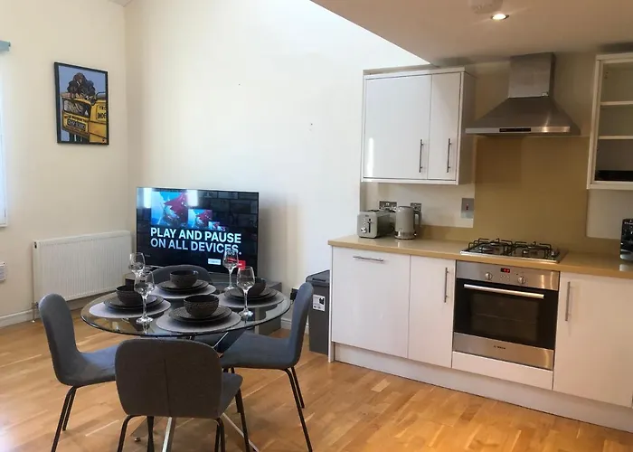 Private Parking 2 Bed 2 Bath Apartament Edynburg