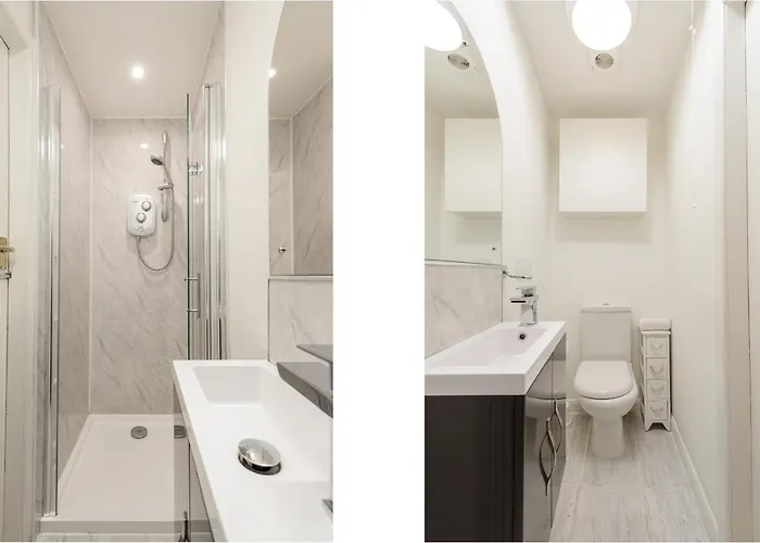 شقة The Tollcross - Modern & Bright 1br *