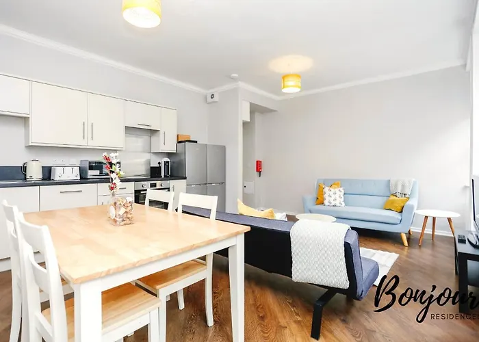 Bright New Town 2br-1ba, 1 Min To George St By Bonjour Residences شقة إدنبرة