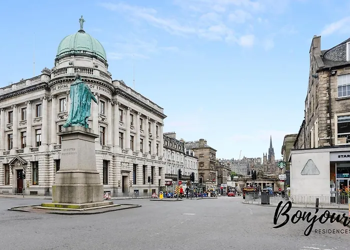 Daire Bright New Town 2br-1ba, 1 Min To George St By Bonjour Residences Edinburgh