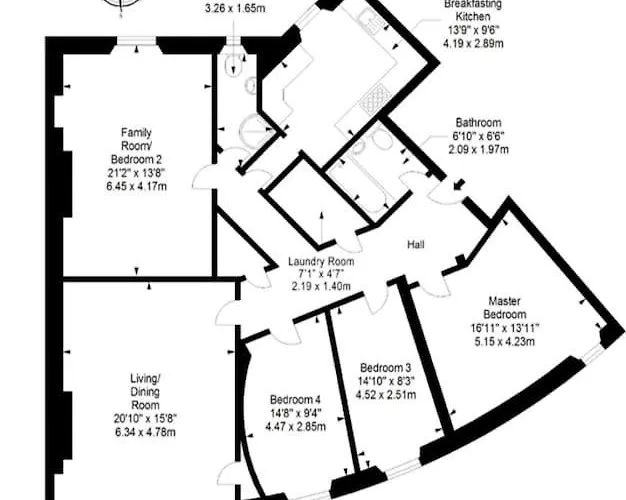 Large 4 Bed