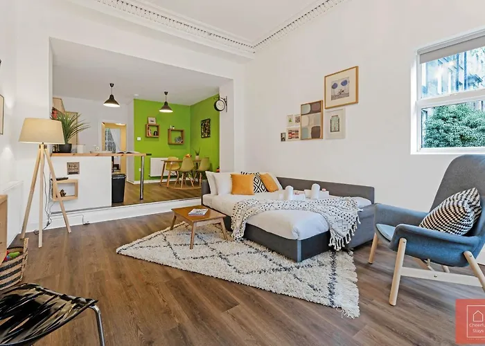 Апартаменты Cheerful Stays: Spacious Flat In Vibrant Leith *